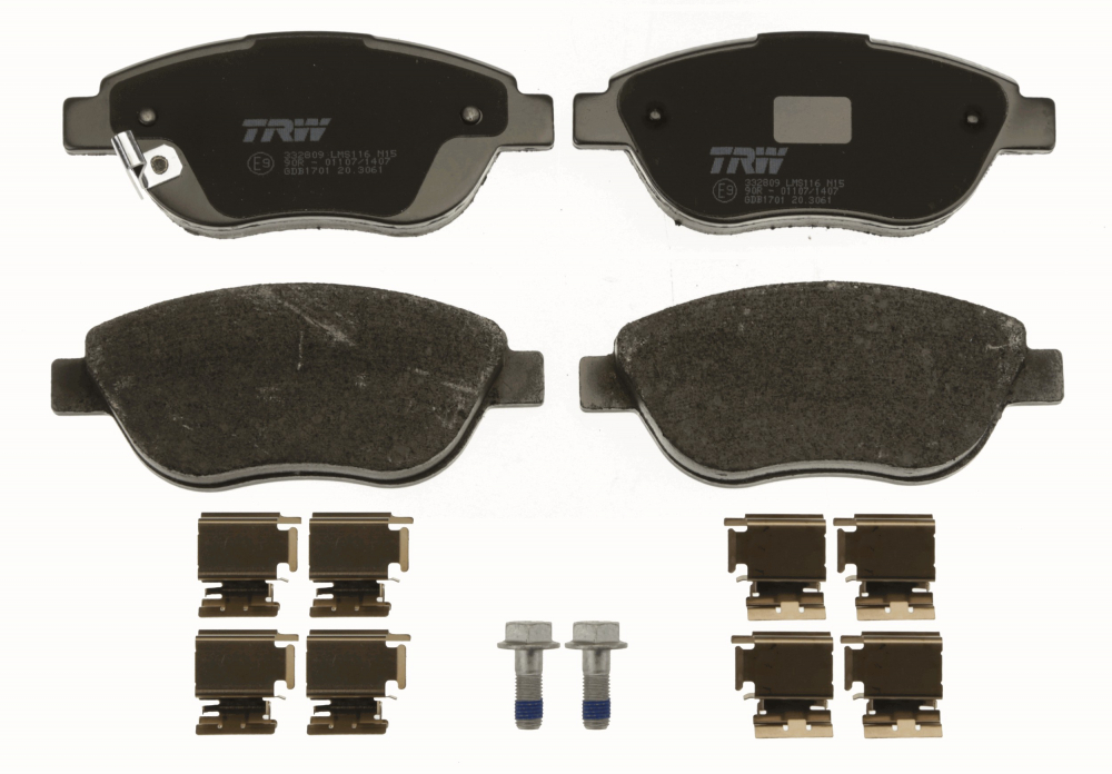 Set placute frana fata TRW GDB1701 [2]