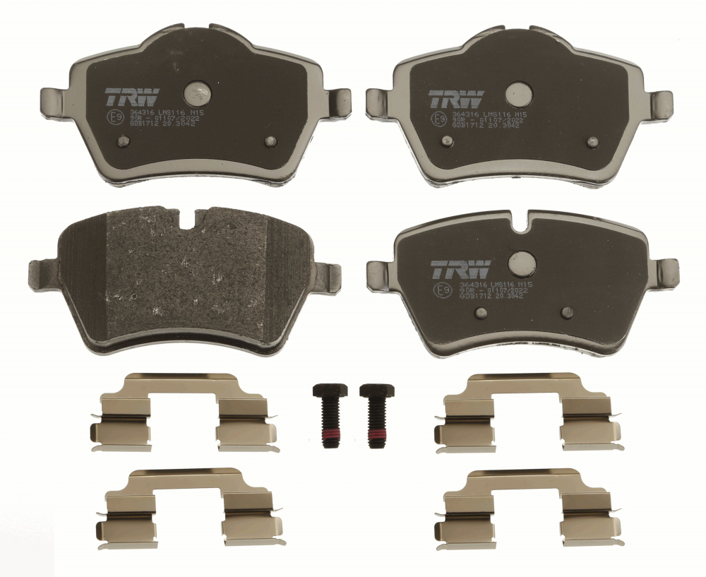 Set placute frana fata TRW GDB1712 [1]