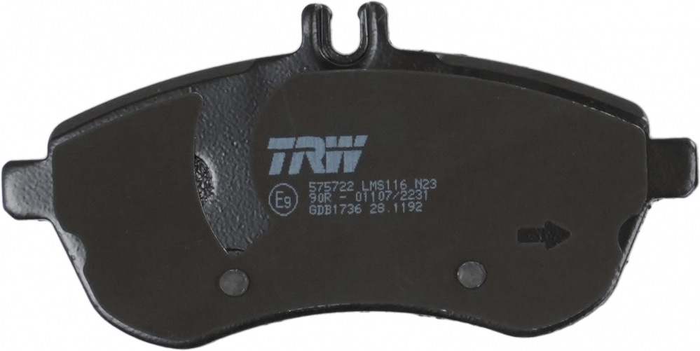 Set placute frana fata TRW GDB1736 [5]