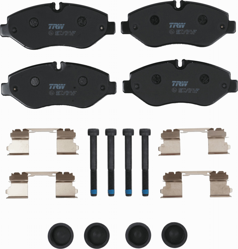 Set placute frana fata TRW GDB1747 [1]