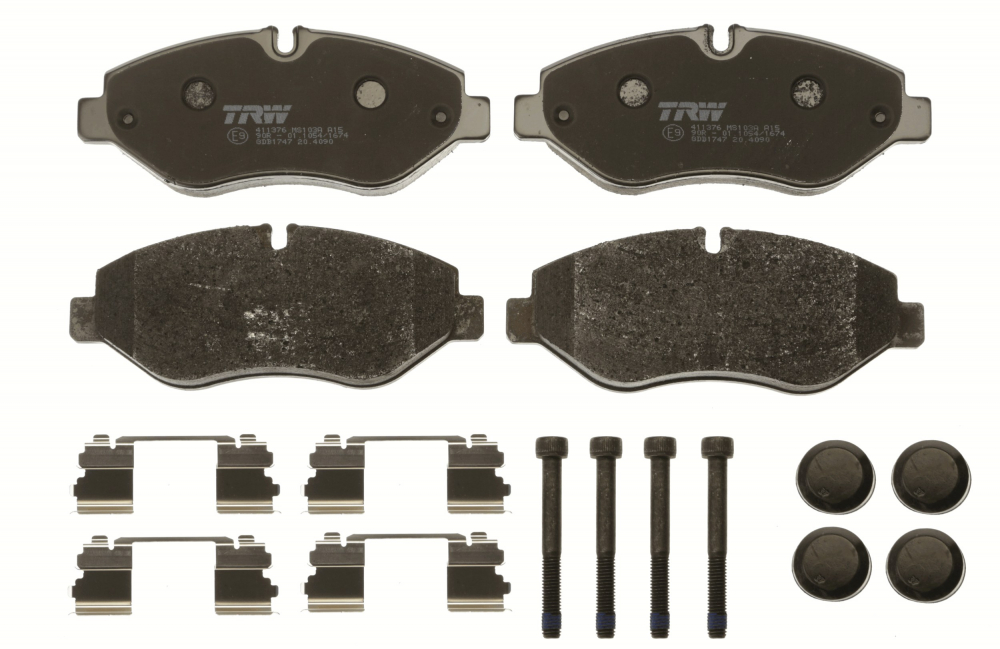 Set placute frana fata TRW GDB1747 [6]