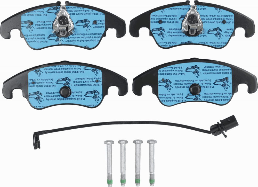 Set placute frana fata TRW GDB1768 [6]