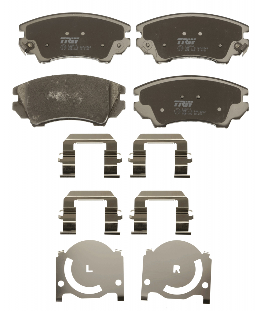 Set placute frana fata TRW GDB1783 [1]