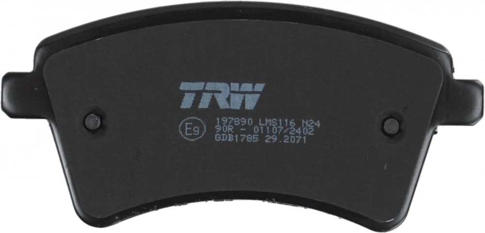 Set placute frana fata TRW GDB1785 [3]