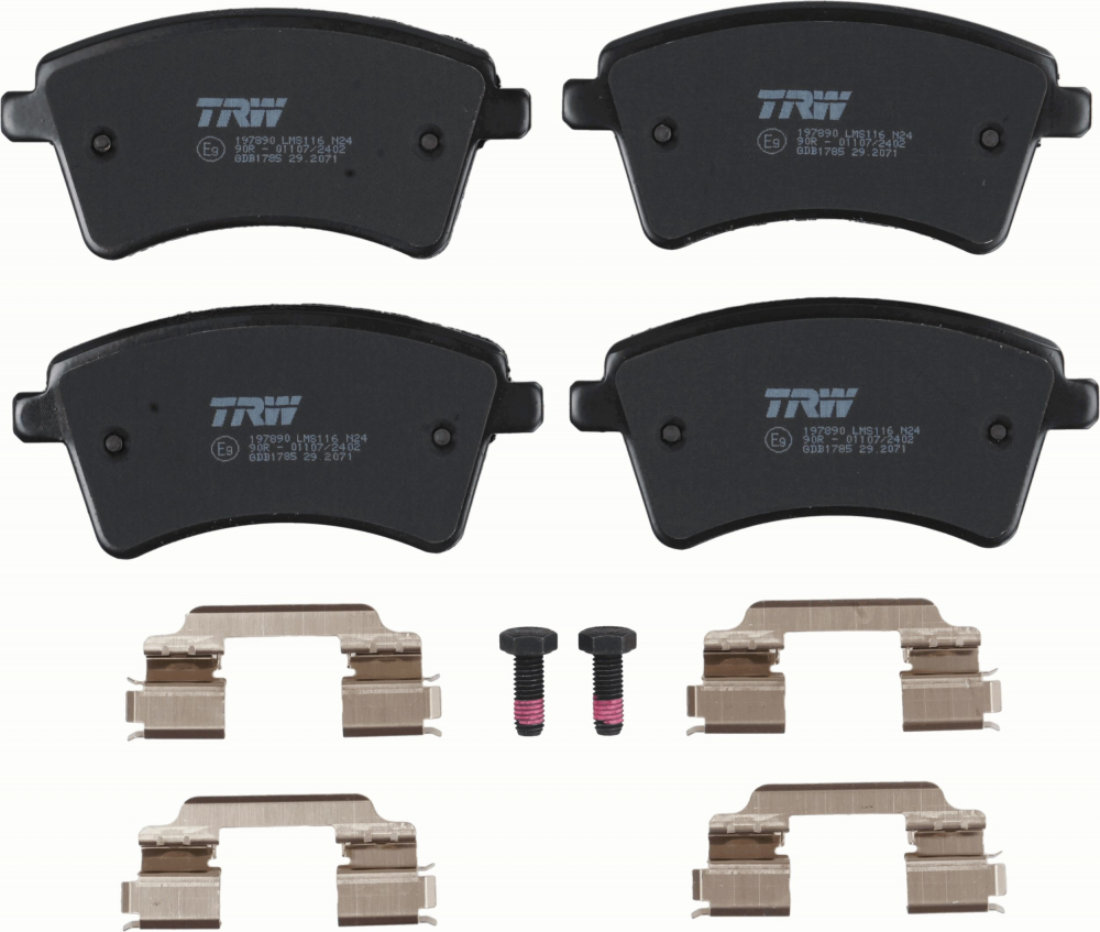 Set placute frana fata TRW GDB1785 [5]