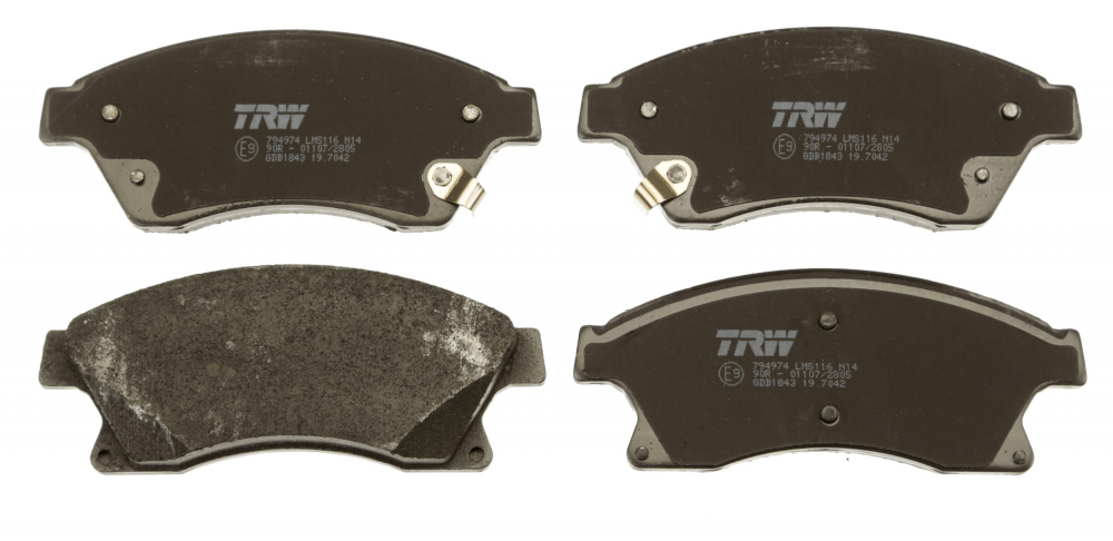 Set placute frana fata TRW GDB1843 [1]