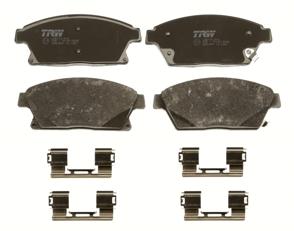Set placute frana fata TRW GDB1847 [5]