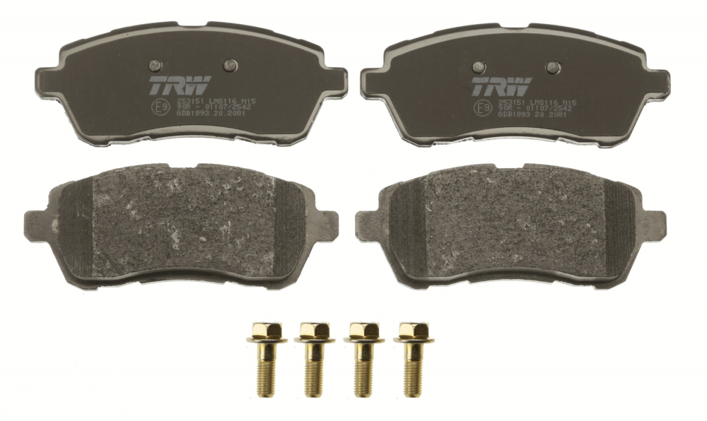 Set placute frana fata TRW GDB1893 [2]