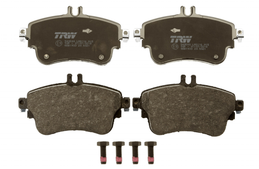 Set placute frana fata TRW GDB1933 [2]