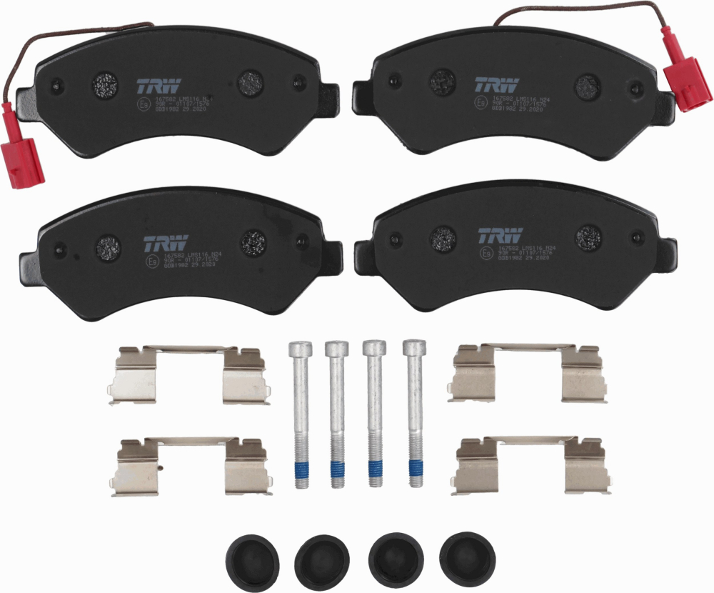 Set placute frana fata TRW GDB1982 [5]