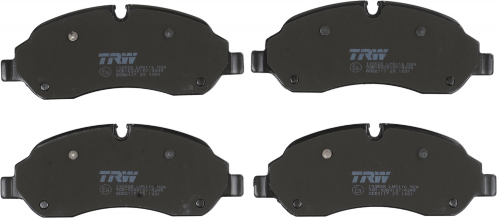Set placute frana fata TRW GDB2117 [3]
