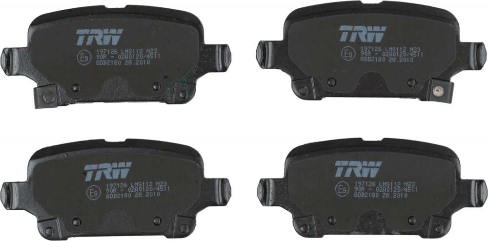 Set placute frana fata TRW GDB2180 [3]