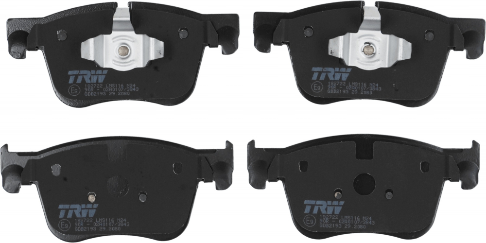 Set placute frana fata TRW GDB2193 [1]