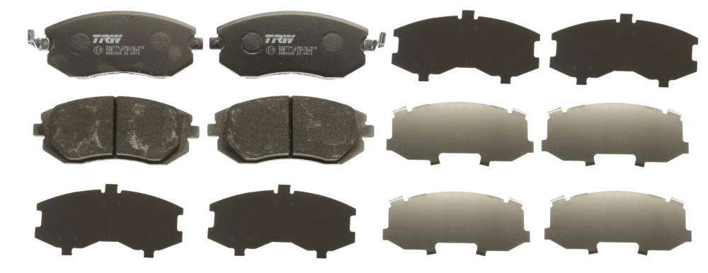 Set placute frana fata TRW GDB3328 [2]
