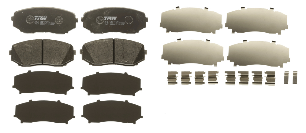Set placute frana fata TRW GDB3471 [2]