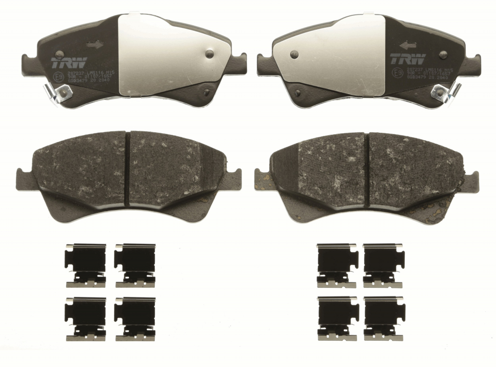 Set placute frana fata TRW GDB3479 [2]