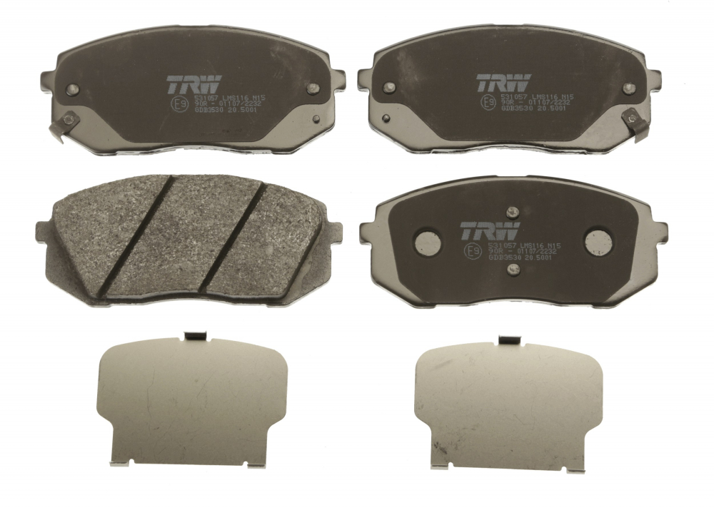 Set placute frana fata TRW GDB3530 [2]