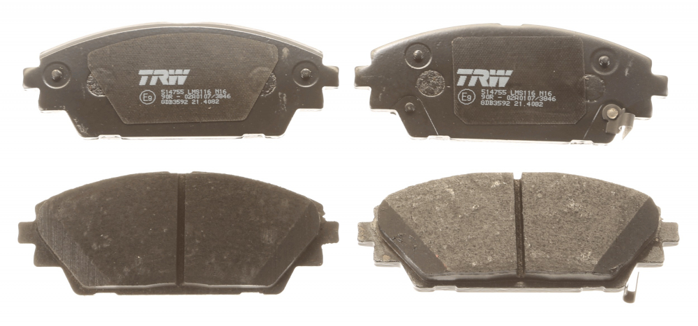 Set placute frana fata TRW GDB3592 [2]