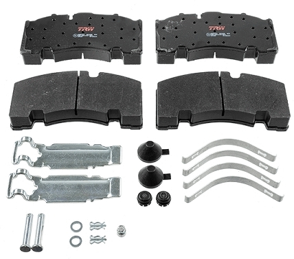 Set placute frana fata TRW GDB5093 [2]