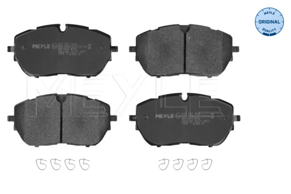 Set placute frana MEYLE 0252221818 [1]