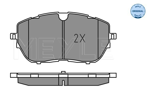 Set placute frana MEYLE 0252221818 [2]