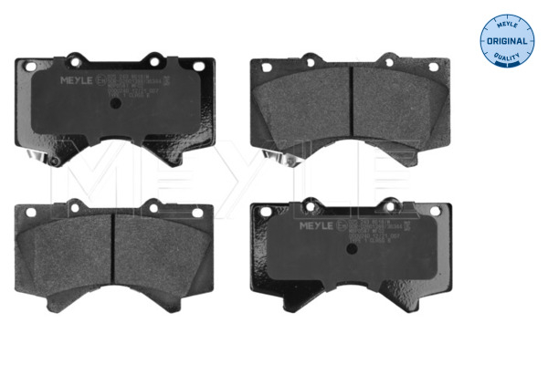 Set placute frana MEYLE 0252438618/W [1]