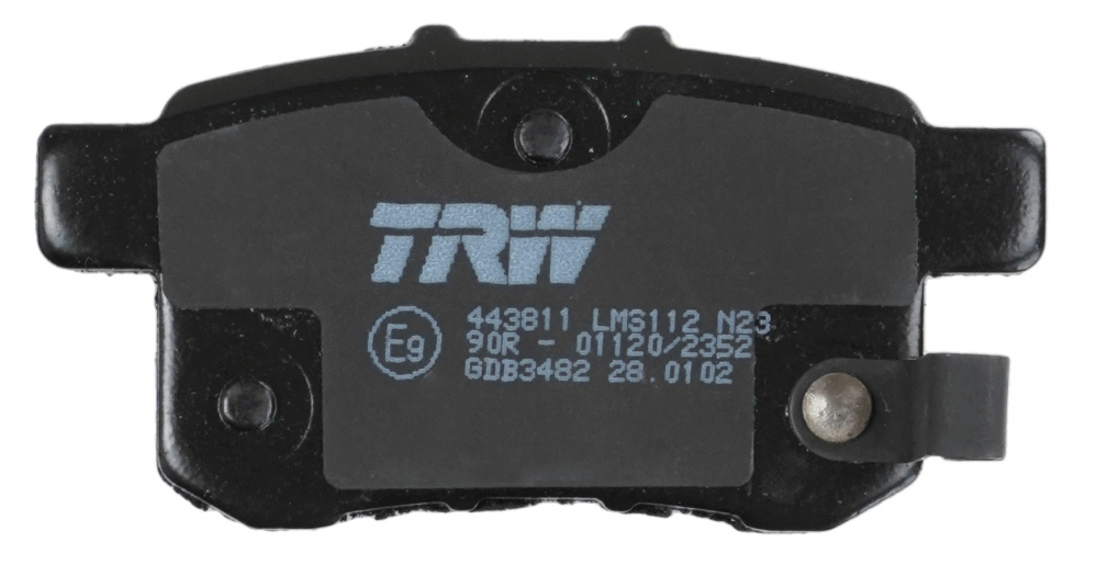 Set placute frana spate TRW GDB3482 [5]