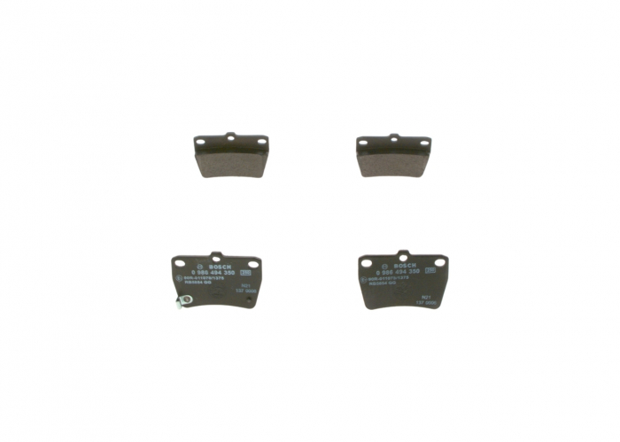 Set placute frana spate BOSCH 0986494350 [5]