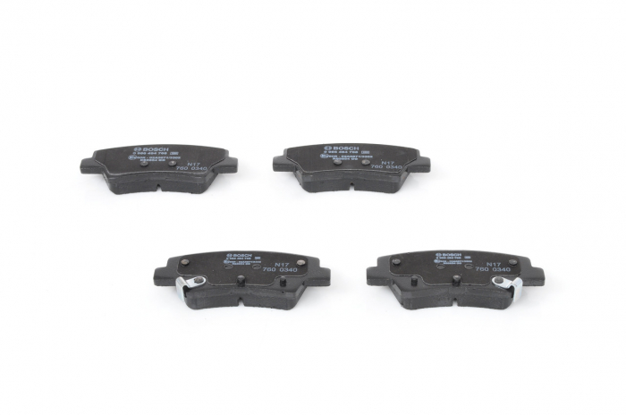 Set placute frana spate BOSCH 0986494768 [4]