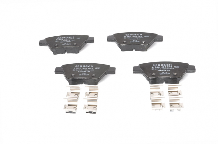 Set placute frana spate BOSCH 0986494643 [7]