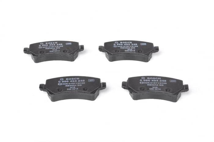Set placute frana spate BOSCH 0986494248 [2]