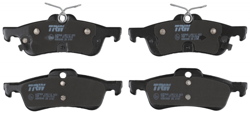 Set placute frana spate TRW GDB3588 [5]