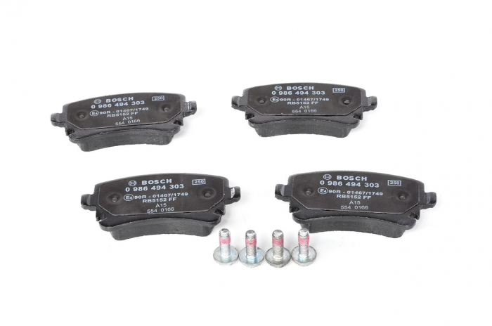 Set placute frana spate BOSCH 0986494303 [2]