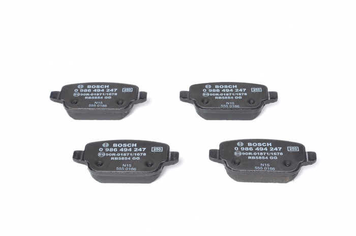 Set placute frana spate BOSCH 0986494247 [3]