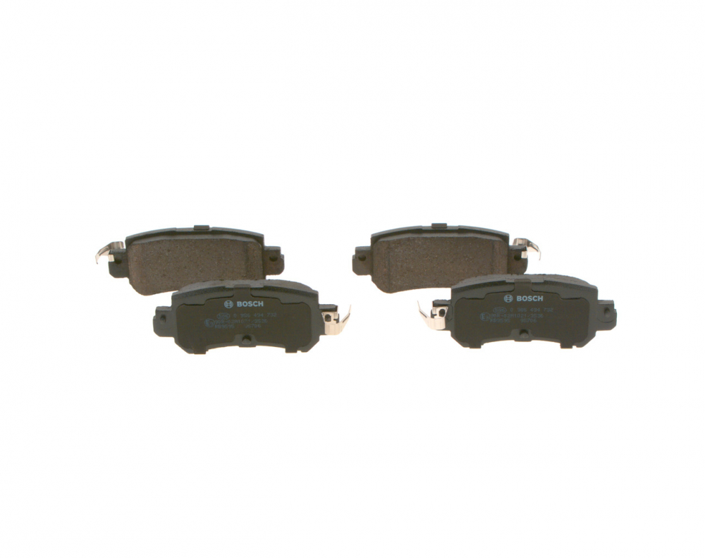 Set placute frana spate BOSCH 0986494732 [6]