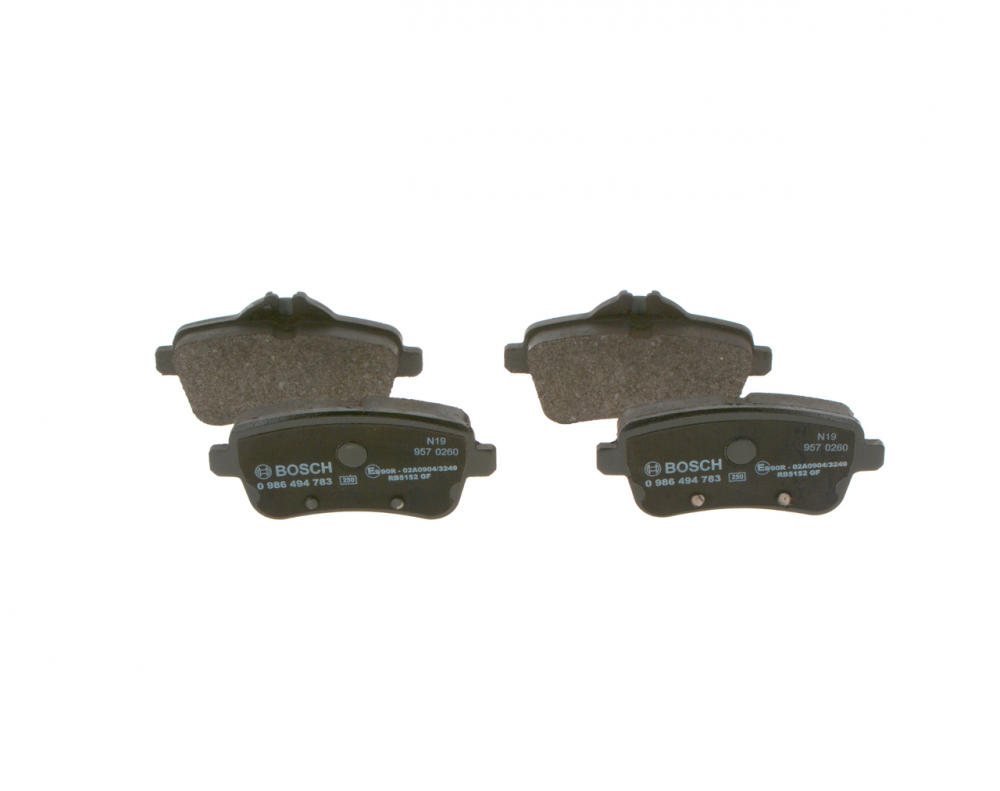 Set placute frana spate BOSCH 0986494783 [4]