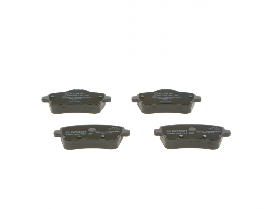 Set placute frana spate BOSCH 0986494783 [3]