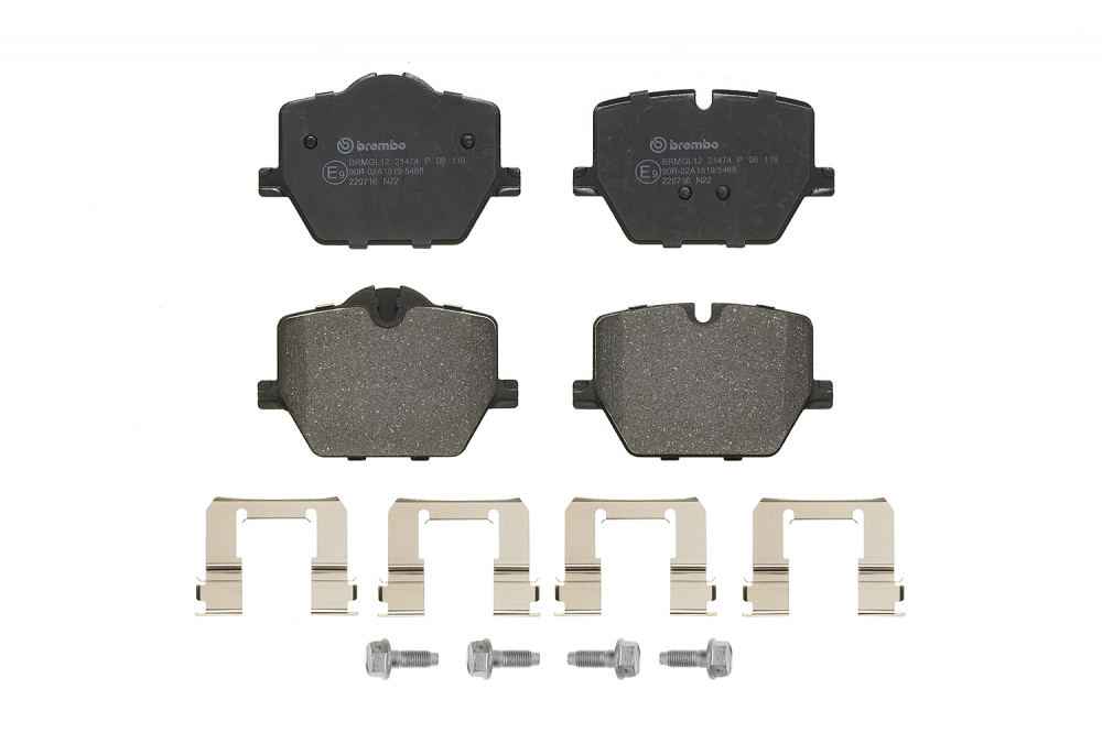 Placute frana BREMBO P06116 [1]