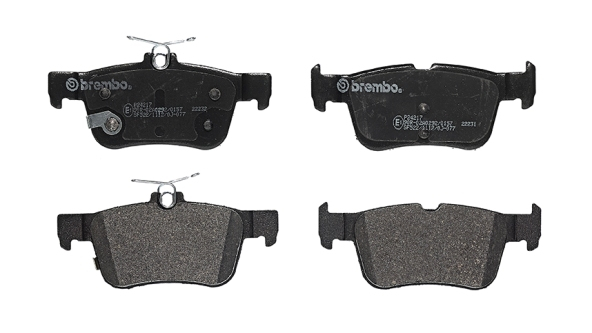 Placute frana BREMBO P24217 [2]