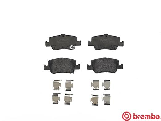 Set placute frana spate BREMBO P83080 [2]