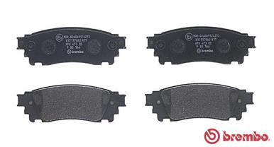 Placute frana BREMBO P83166 [2]