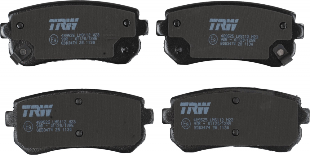 Set placute frana spate ps TRW GDB3474 [2]