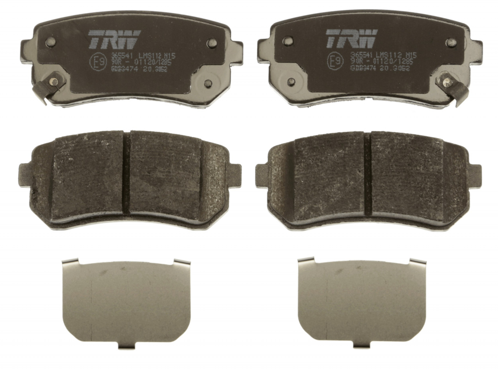 Set placute frana spate ps TRW GDB3474 [3]