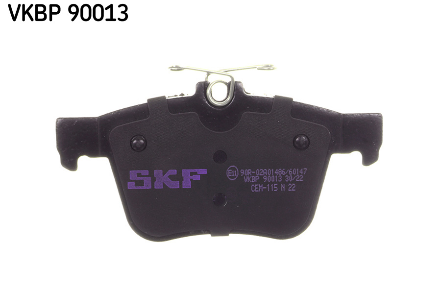 Set placute frana spate SKF VKBP90013 [6]