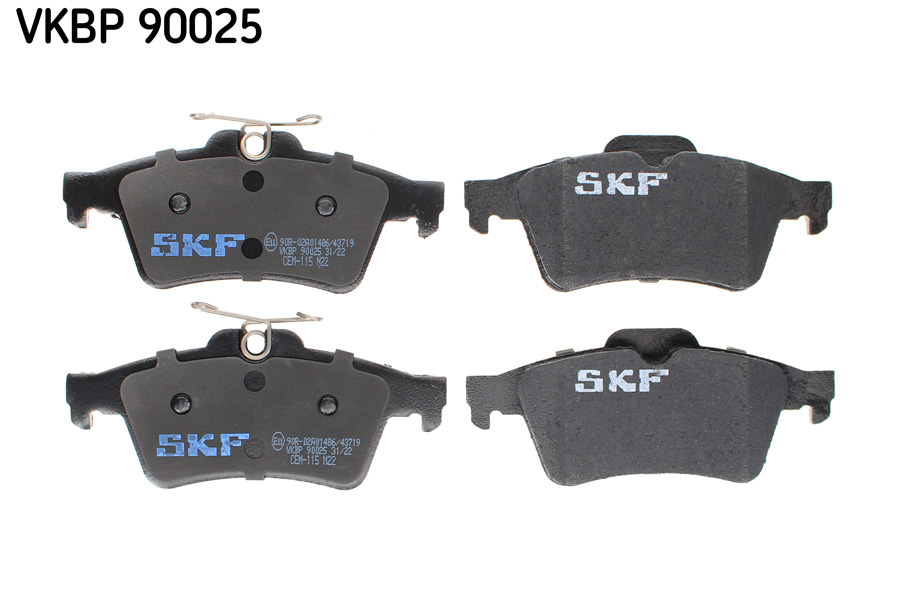 Set placute frana spate SKF VKBP90025 [2]