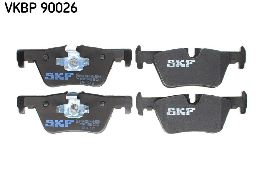 Set placute frana spate SKF VKBP90026 [5]