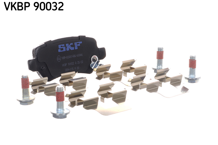 Set placute frana spate SKF VKBP90032A [6]