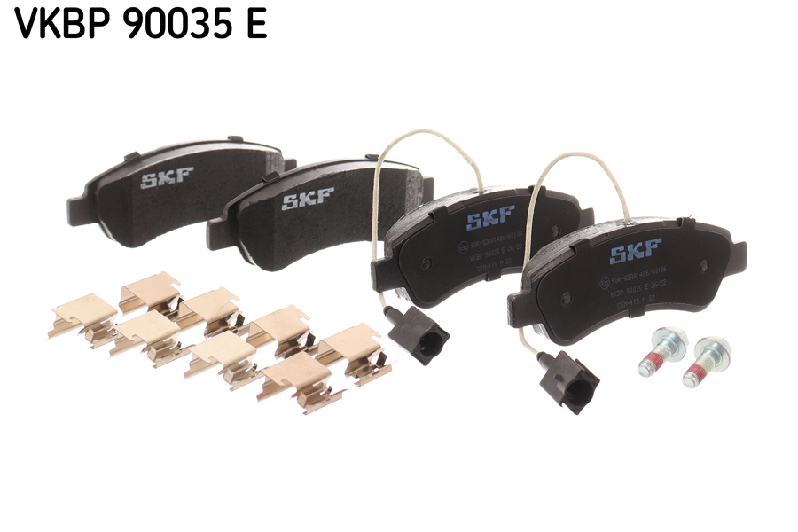 Set placute frana spate SKF VKBP90035E [3]