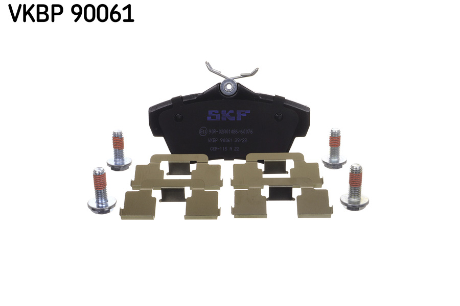 Set placute frana spate SKF VKBP90061 [7]