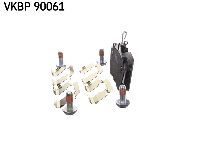 Set placute frana spate SKF VKBP90061 [1]